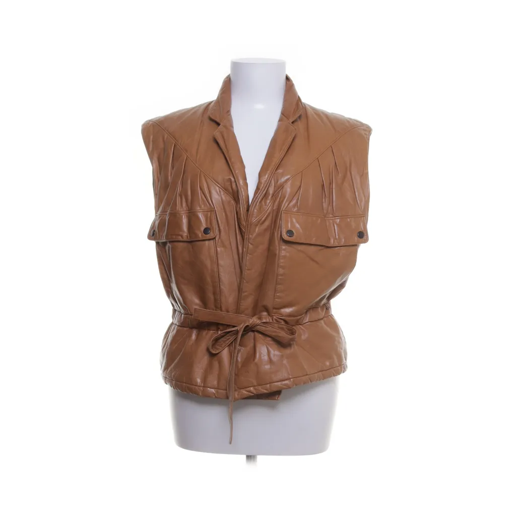 Image of Etienne Aigner Leren vest (Preloved)