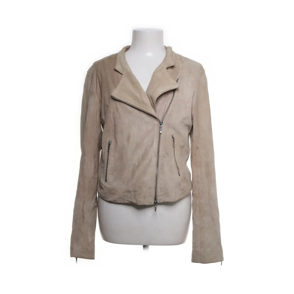 Image of Hallhuber Leren jack (Preloved)