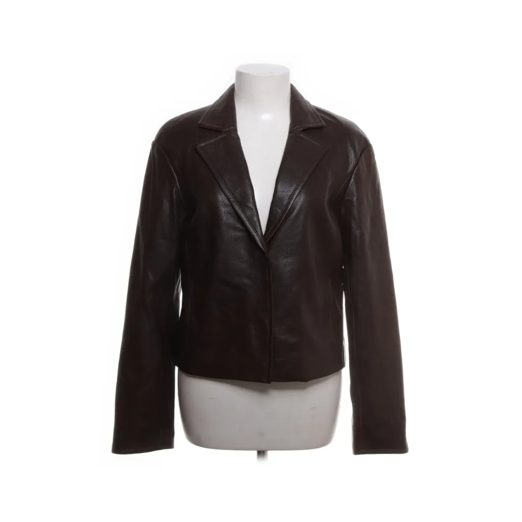 Image of Madeleine Leren blazer (Preloved)