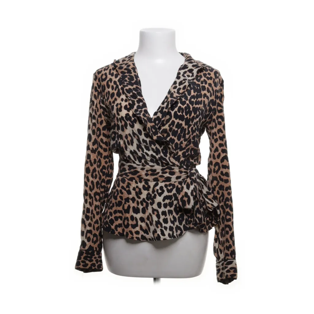 Image of Ganni Wikkelblouse (Preloved)