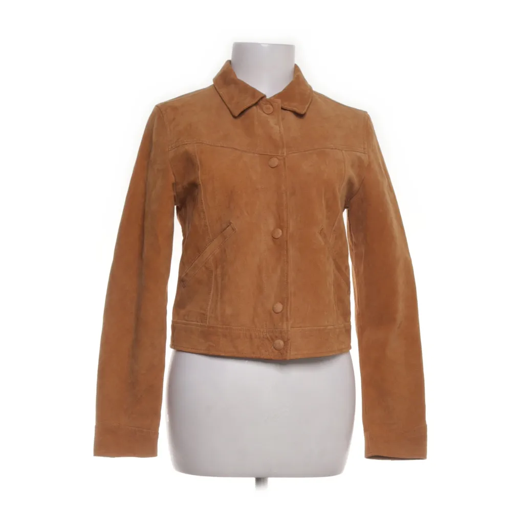 Image of Monki Leren jack (Preloved)