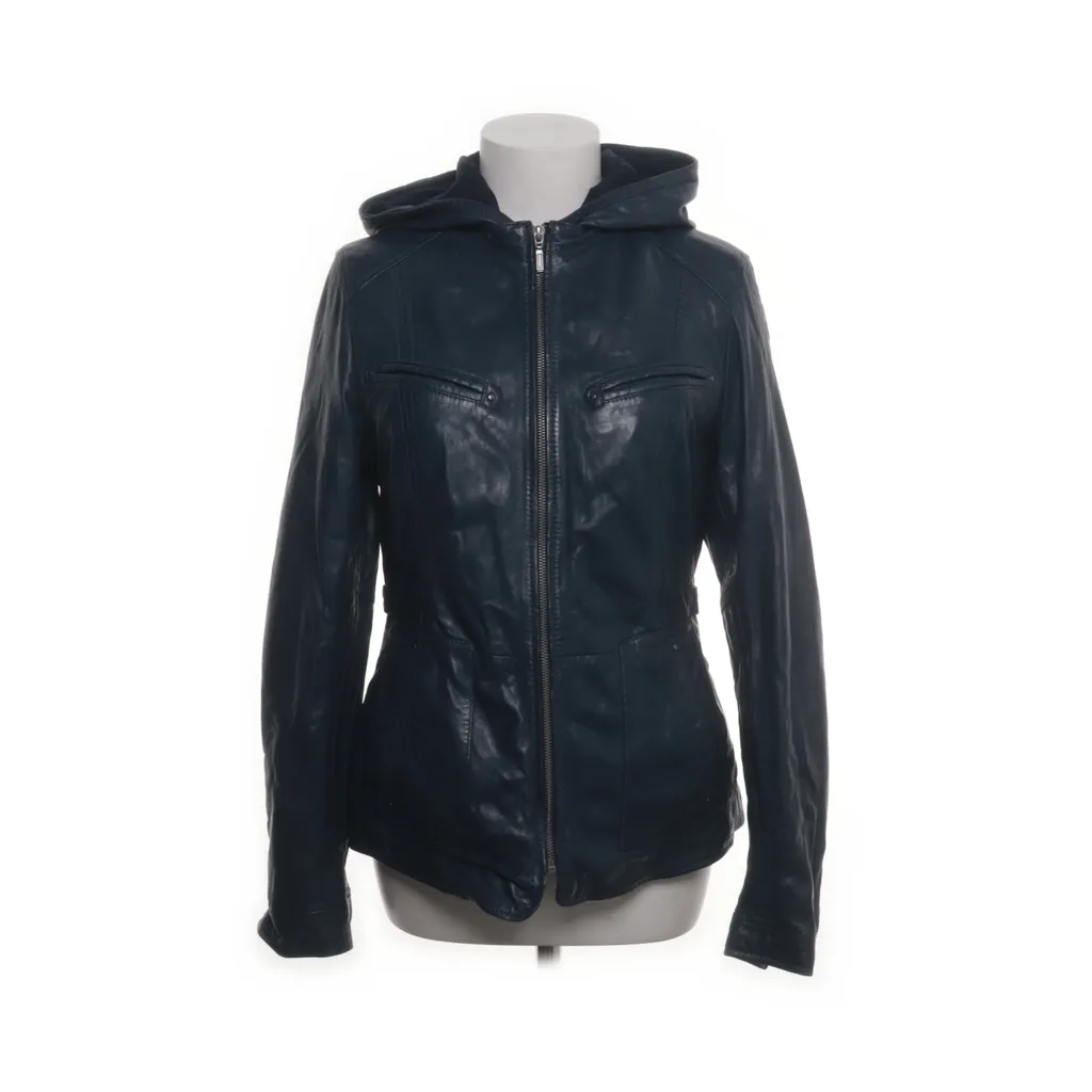 Image of Lindgrøn Copenhagen Leren jack (Preloved)