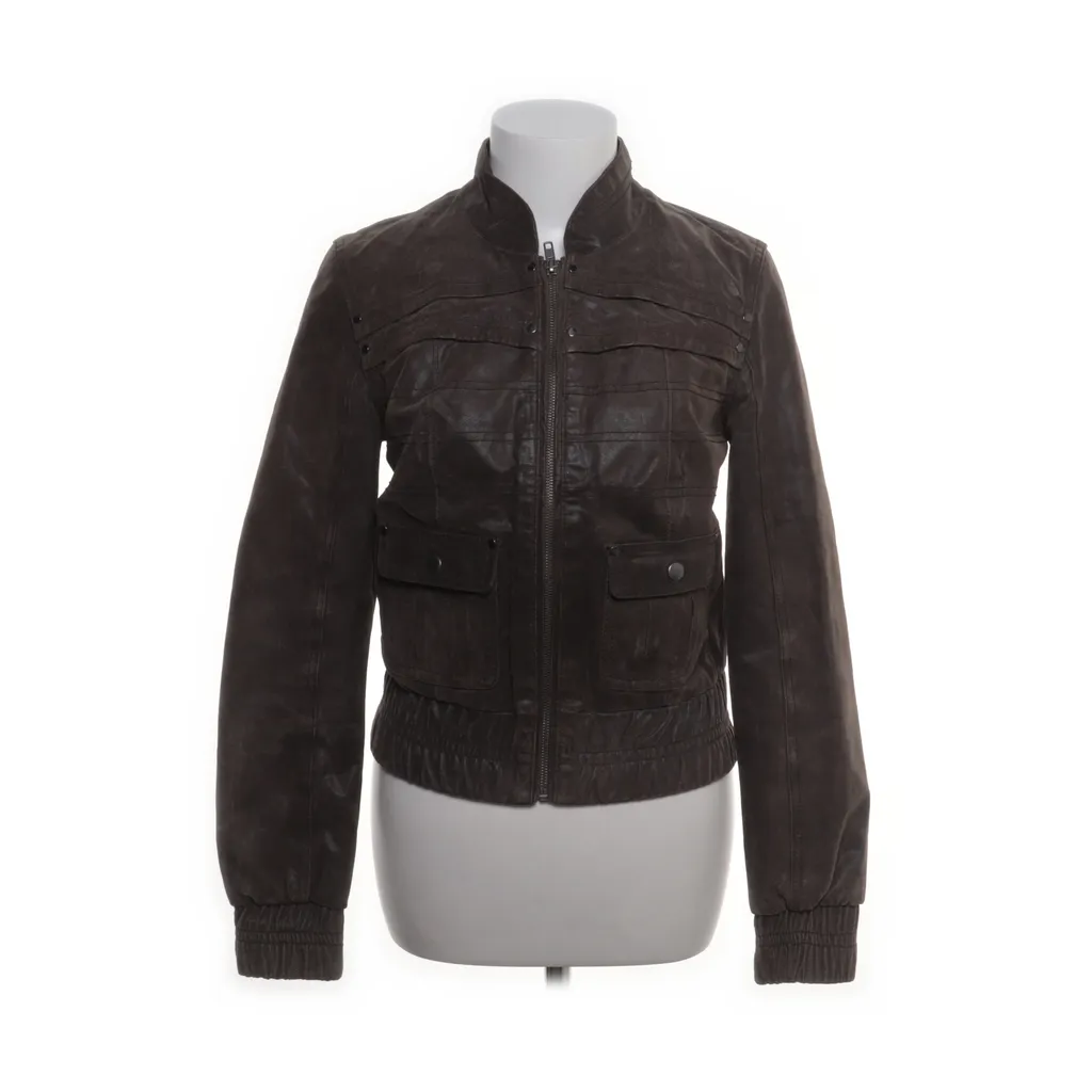Image of Vero Moda Denim Leren jack (Preloved)