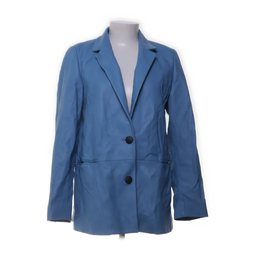 Image of Uterqüe Leren blazer (Preloved)