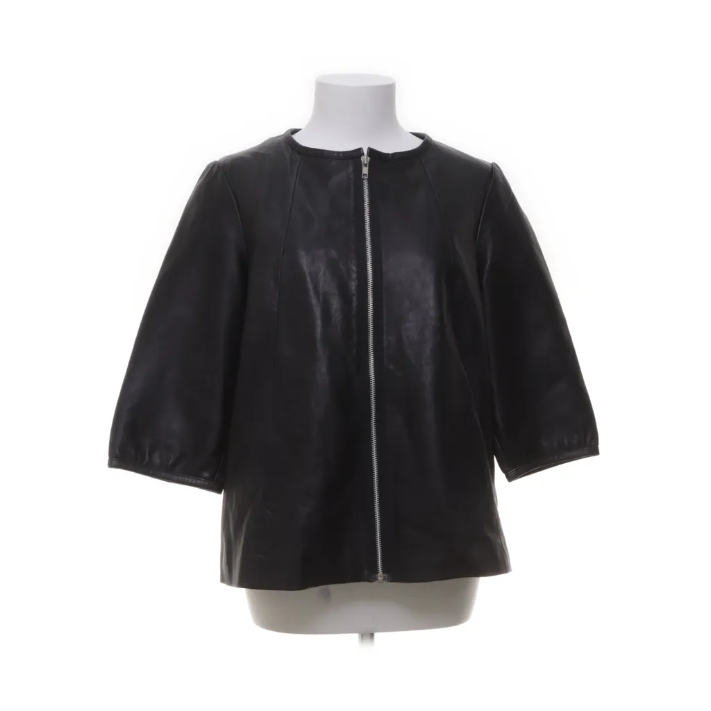 Image of Samsøe & Samsøe Leren jack (Preloved)
