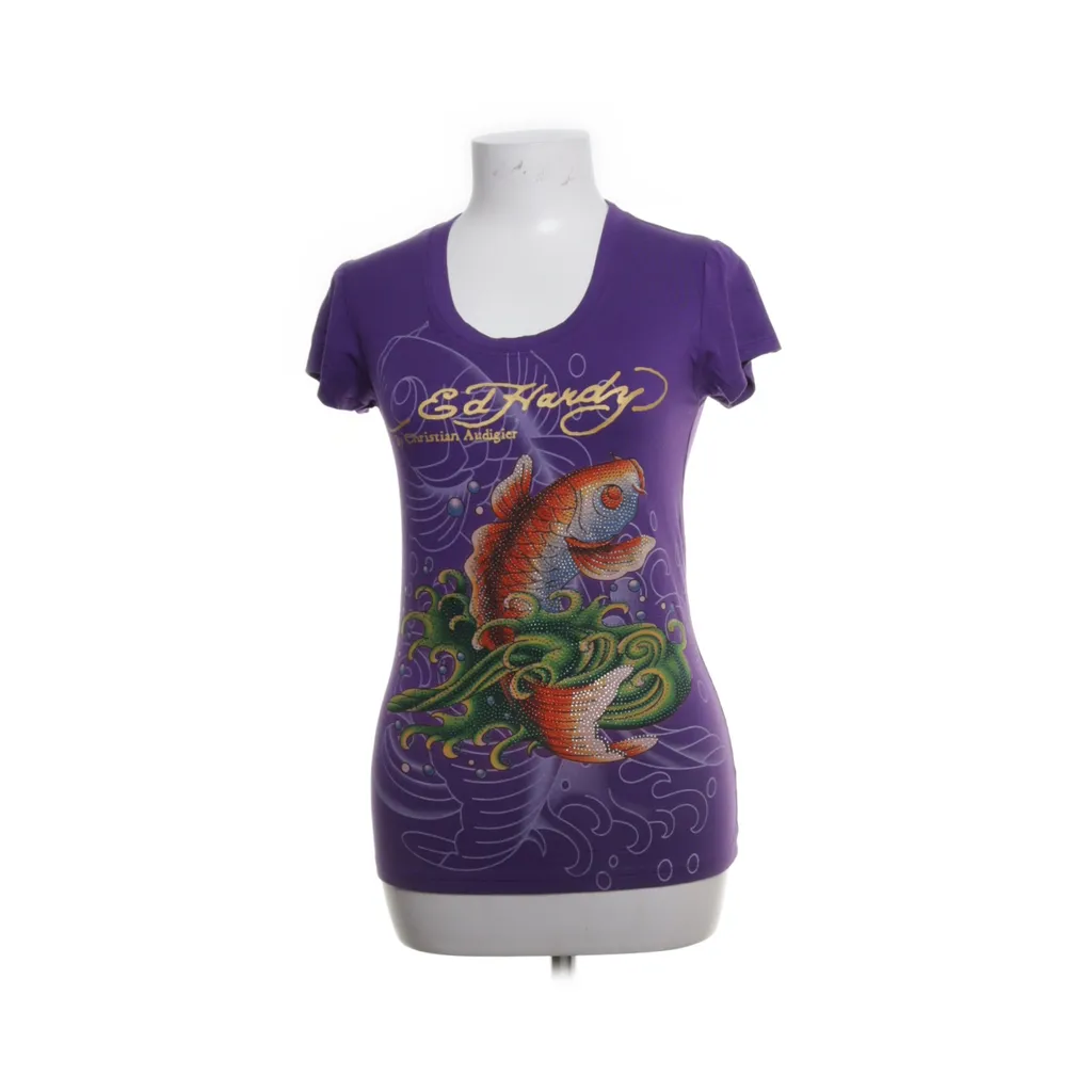 Image of Ed Hardy by Christian Audigier T-shirt (Preloved)
