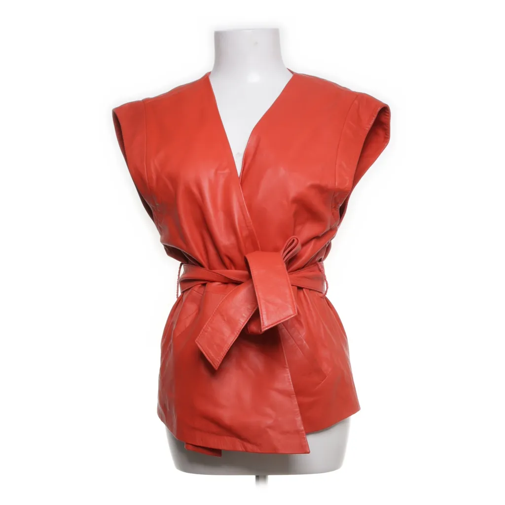 Image of Stand Leren vest (Preloved)