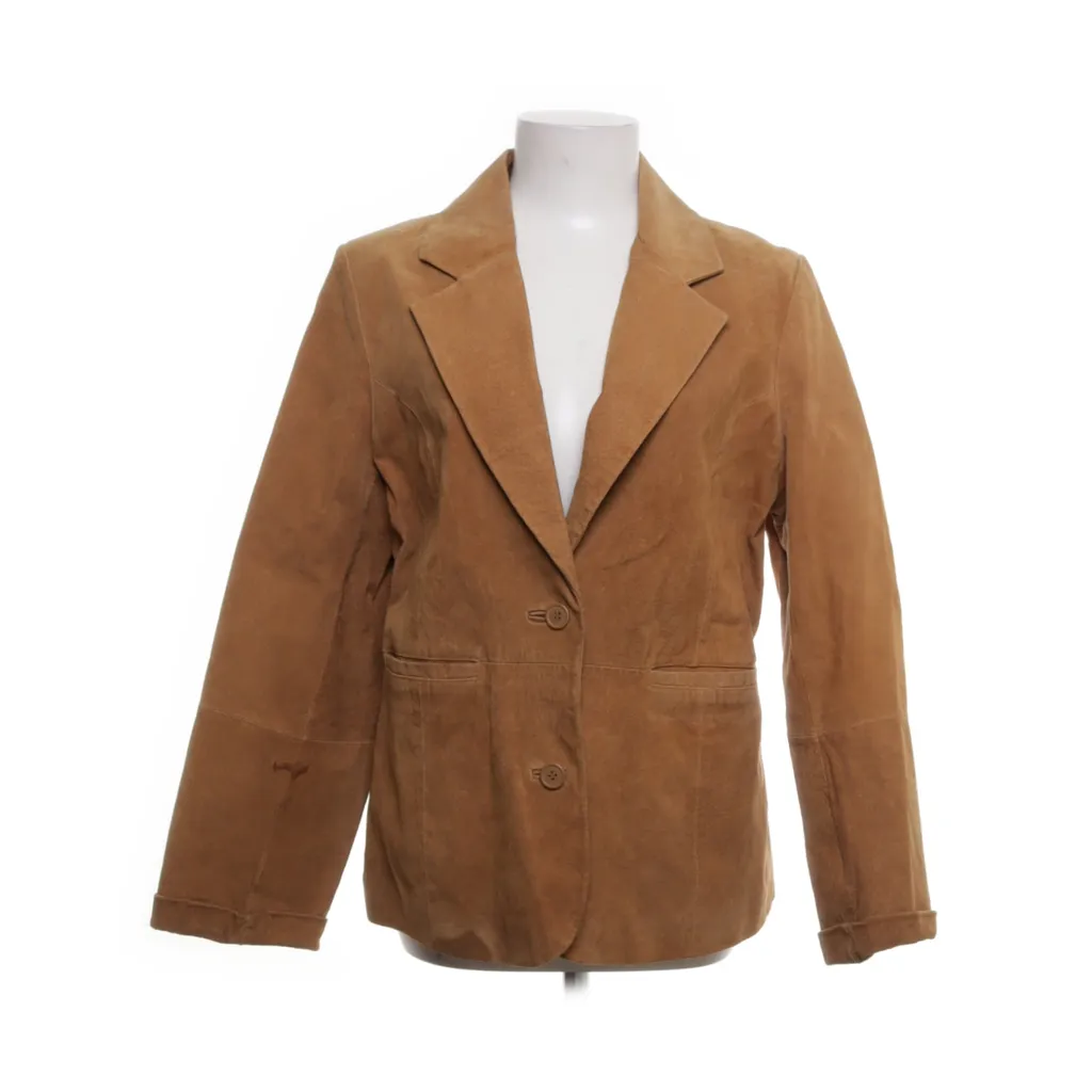 Image of Kaffe Leren blazer (Preloved)