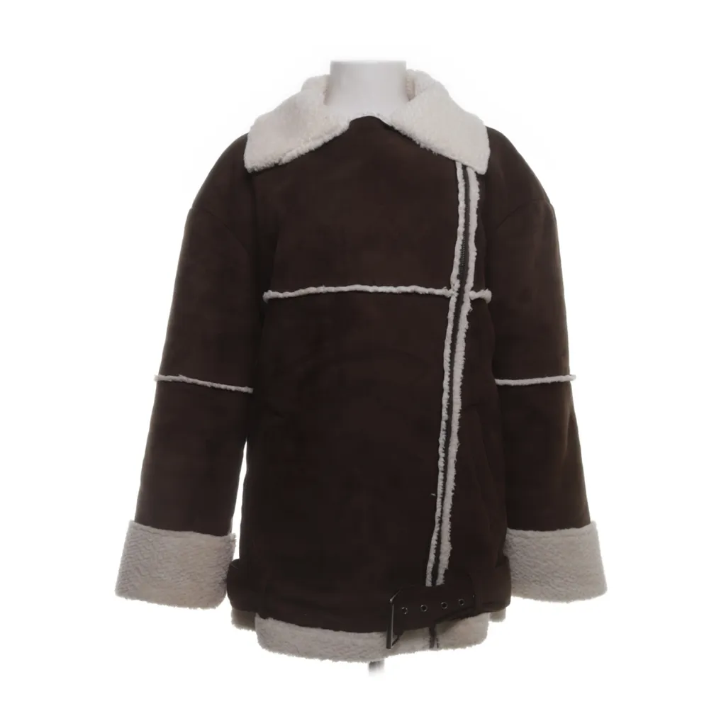 Image of Karo Kauer x NA-KD Shearling jas (Preloved)