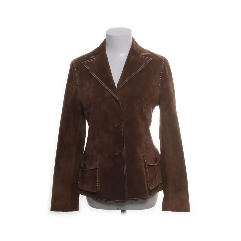 Image of Ambiente Leren blazer (Preloved)