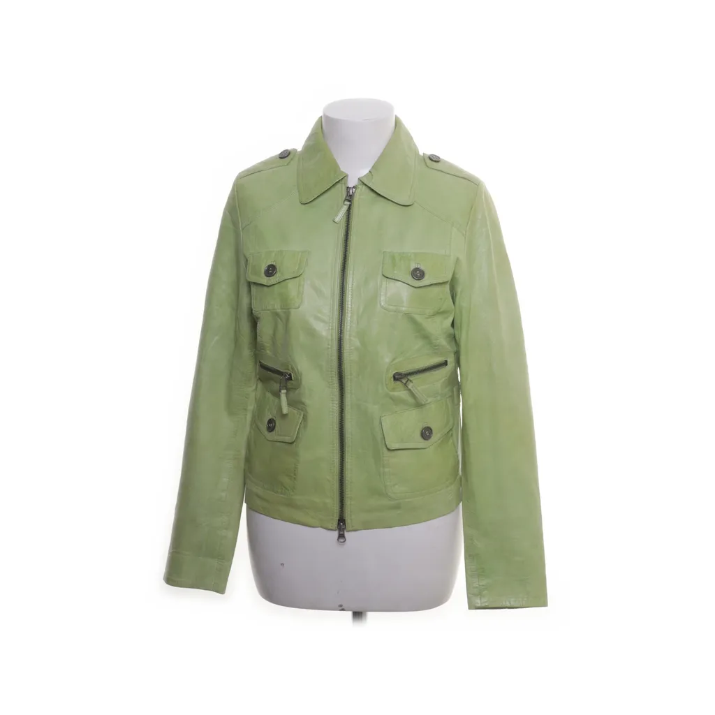 Image of Lekra Leren jack (Preloved)