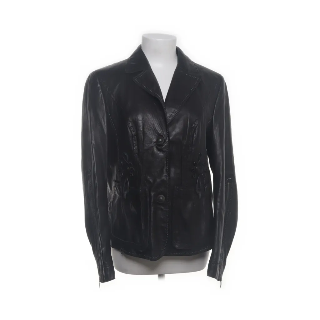 Image of Walter Leder Leren blazer (Preloved)