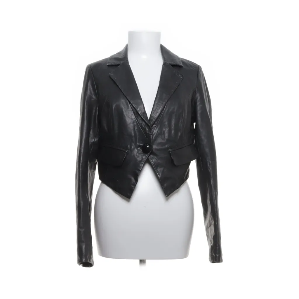 Image of Goosecraft Leren blazer (Preloved)
