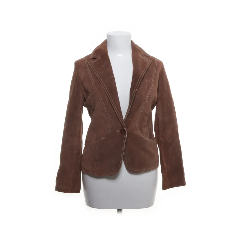 Image of In Suede Leren blazer (Preloved)
