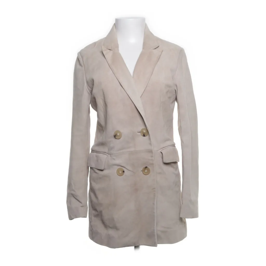 Image of Massimo Dutti Leren blazer (Preloved)