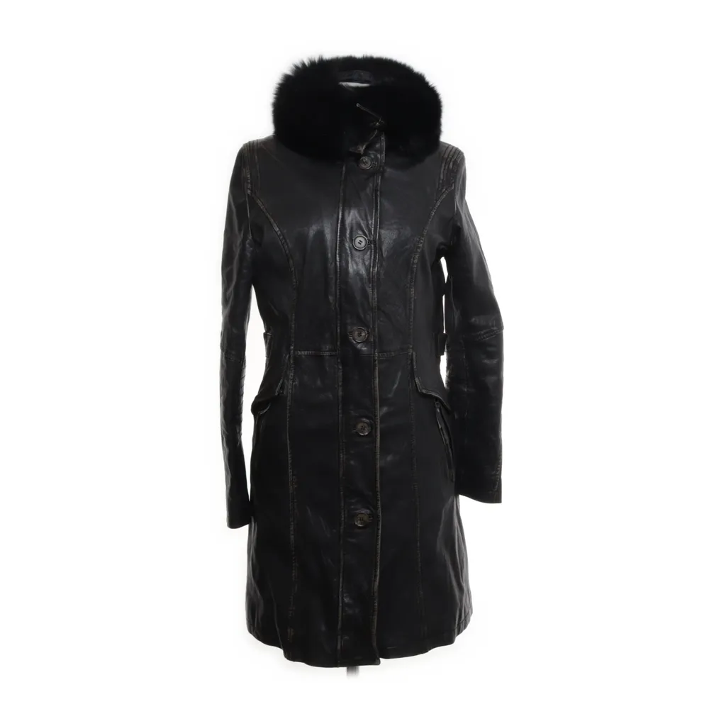 Image of Donna D Leren jas (Preloved)