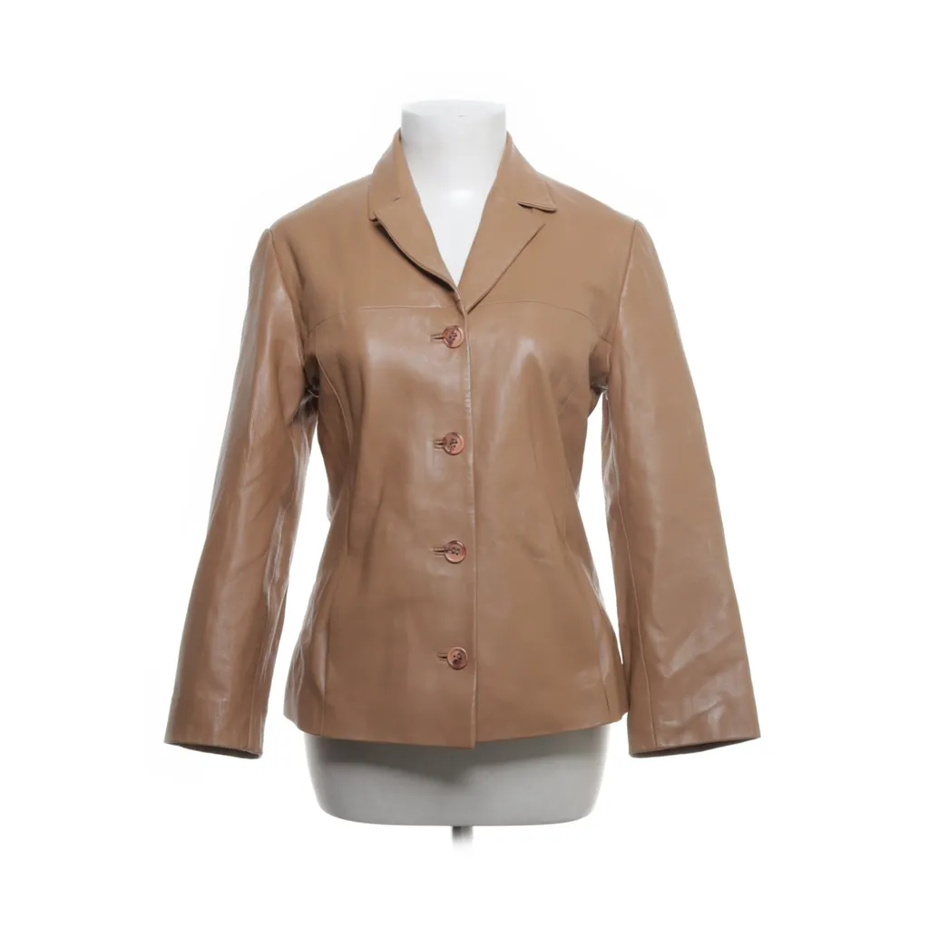 Image of Virmani Leren blazer (Preloved)