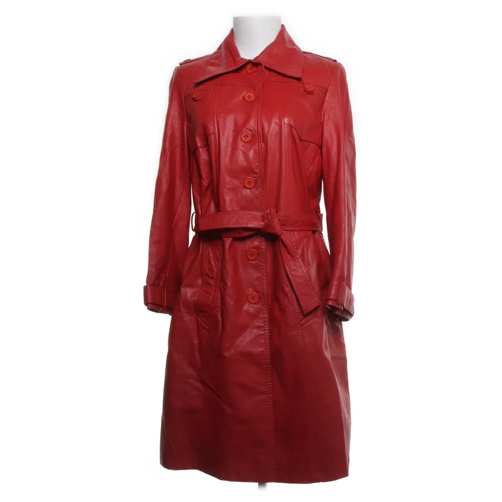 Image of Echt Leder mit Biberlamm Leren jas (Preloved)