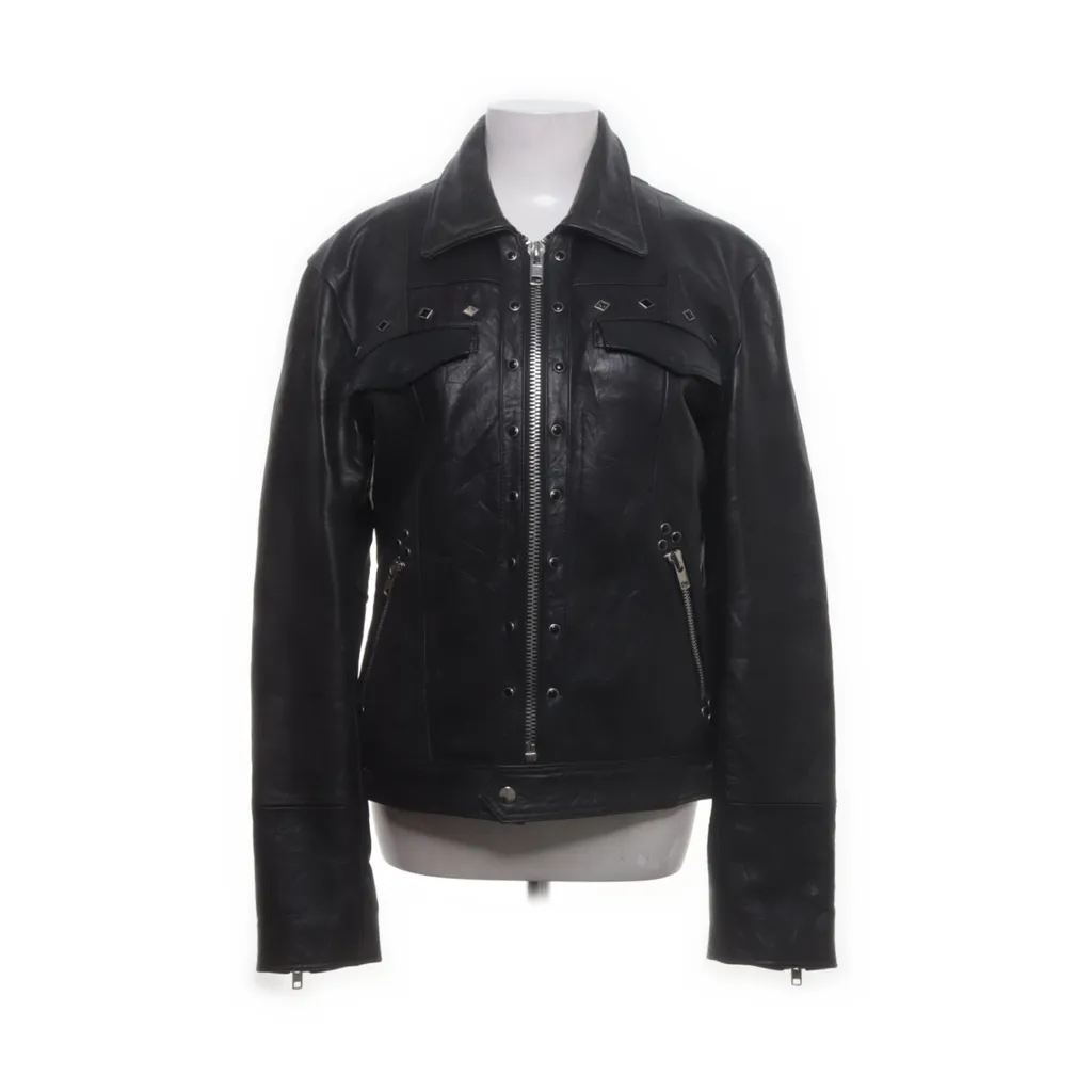 Image of Deadwood Leren jack (Preloved)