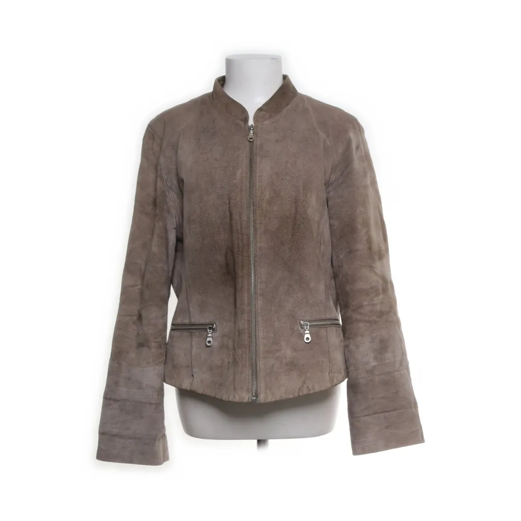 Image of Fransa Leren jack (Preloved)