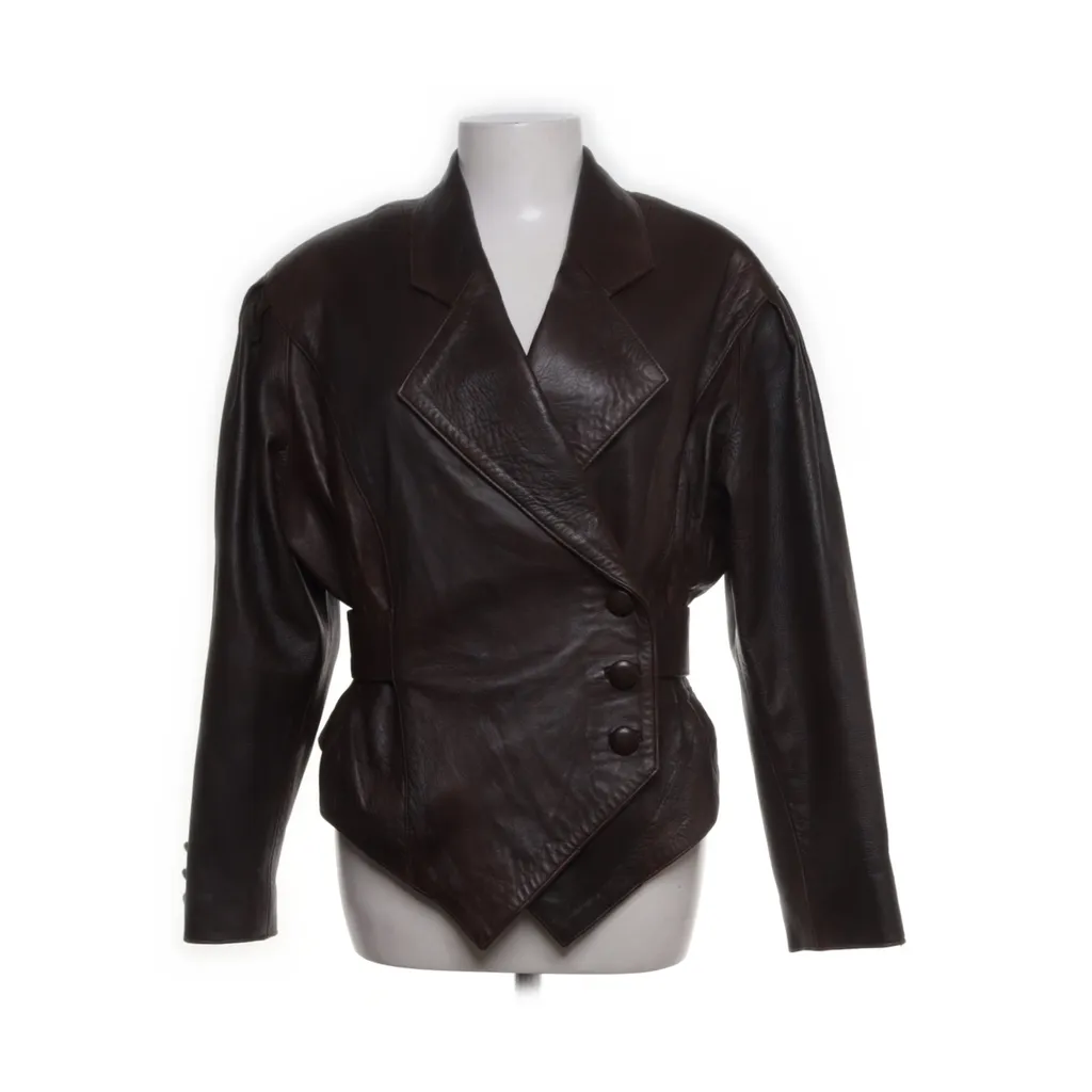 Image of Jean Forestier Leren blazer (Preloved)