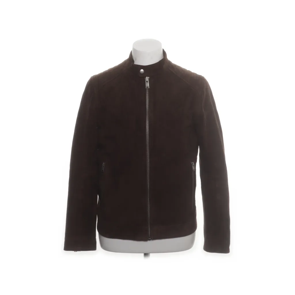 Image of Selected Homme Leren jack (Preloved)