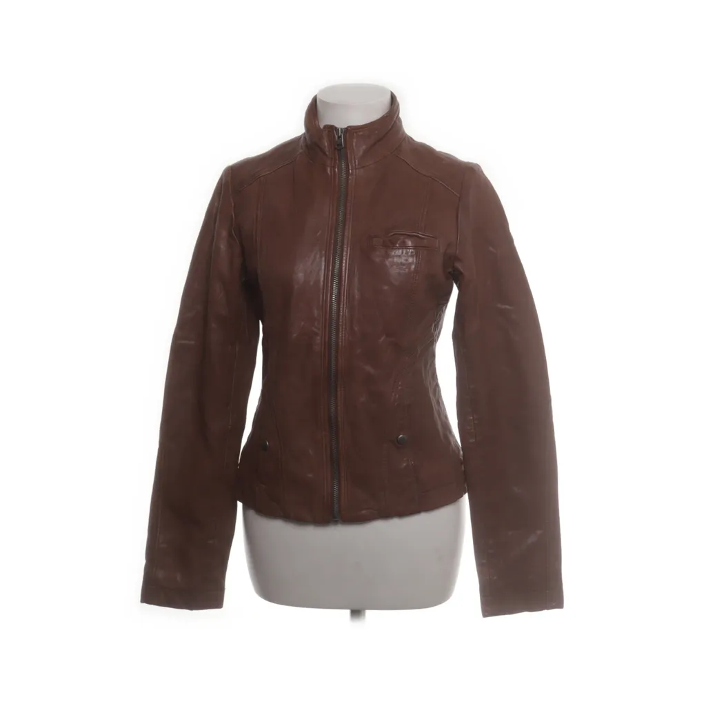 Image of Marc O'Polo Leren jack (Preloved)