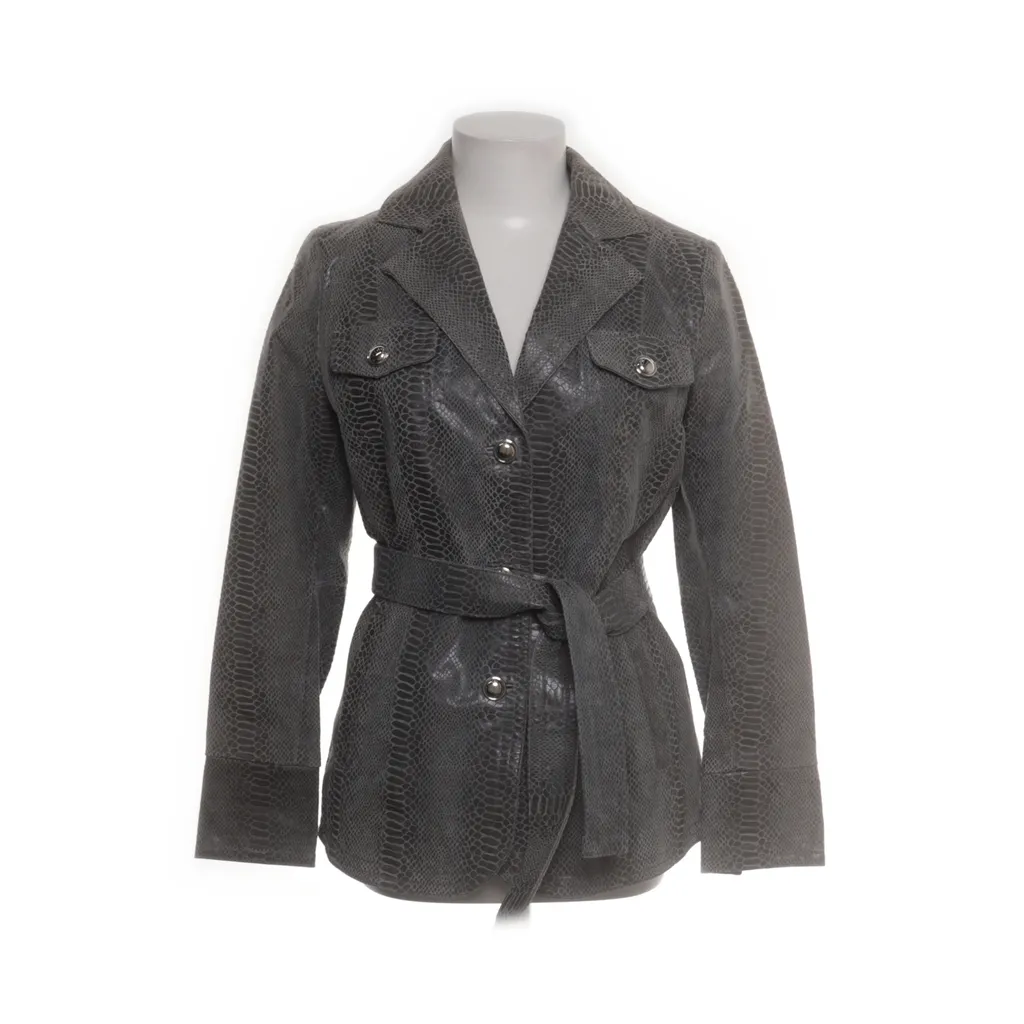 Image of Sarah Kern Leren blazer (Preloved)