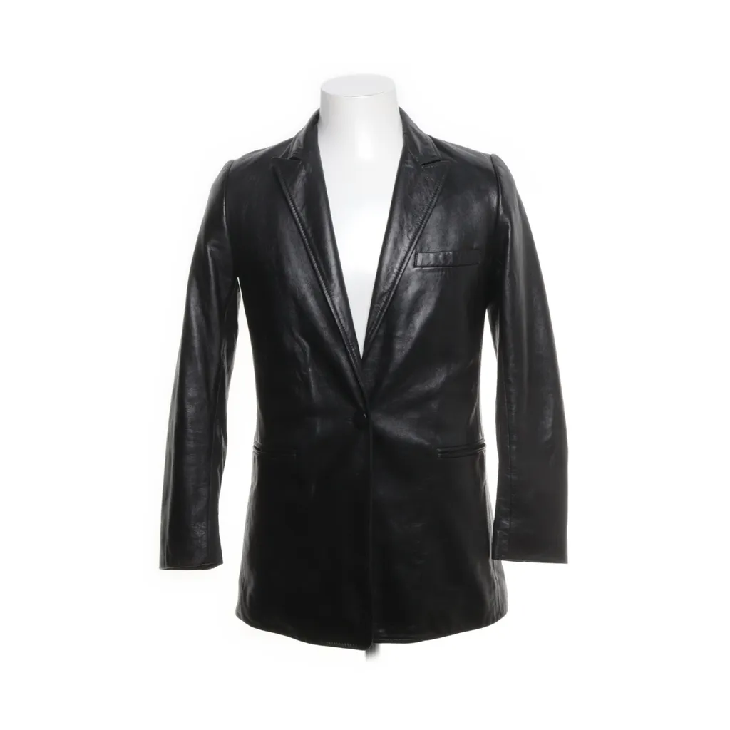 Image of Sandro Paris Leren blazer (Preloved)