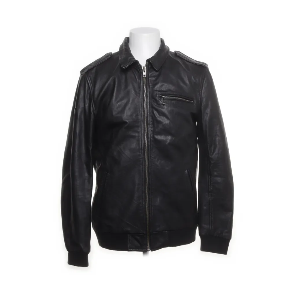 Image of Superdry Leren jack (Preloved)