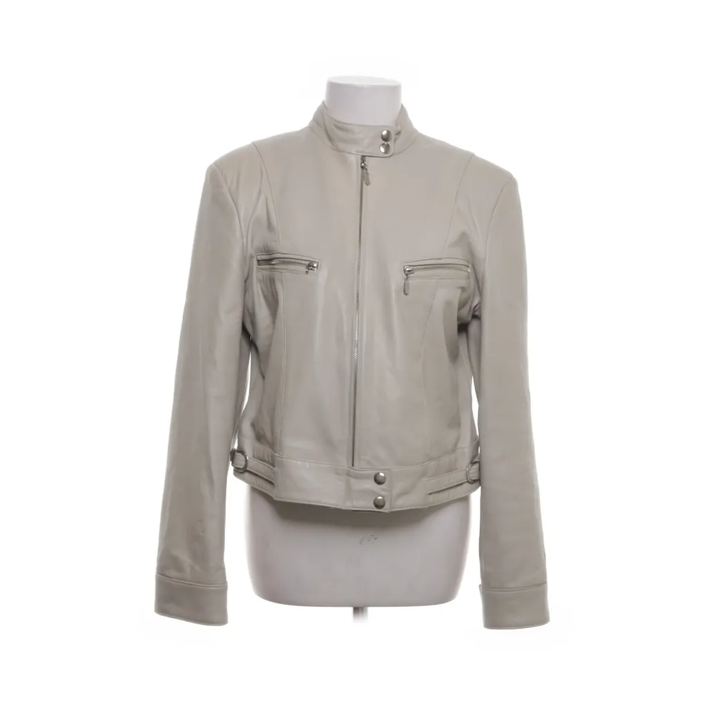 Image of Logo Leren jack (Preloved)