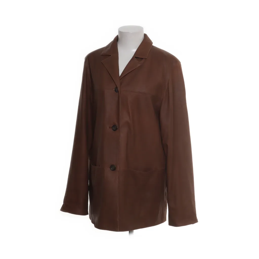 Image of Julia S.Roma Leren blazer (Preloved)