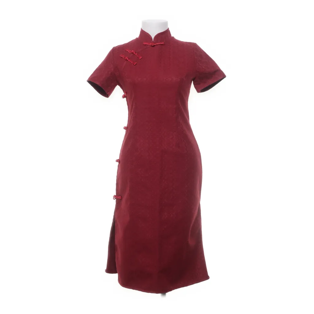 Image of Orange Juice Cheongsam (Preloved)