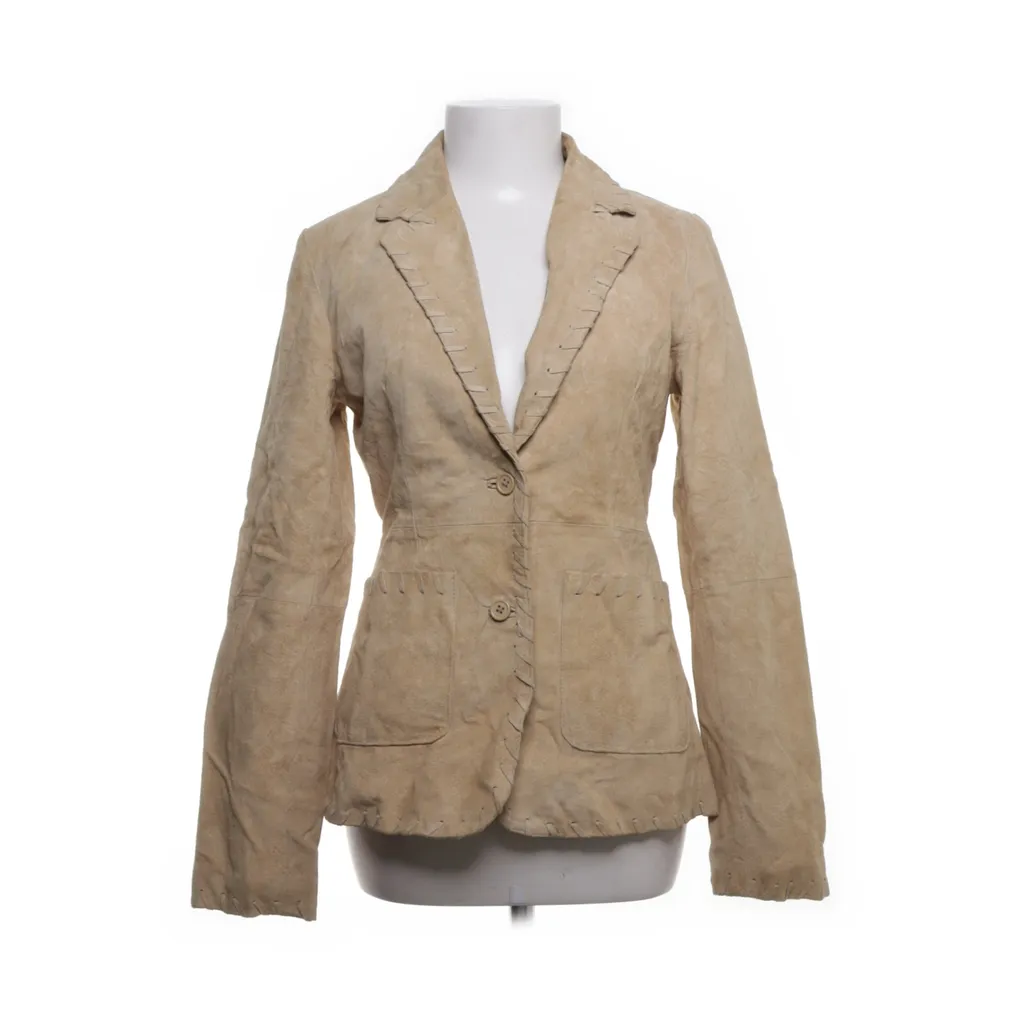 Image of Saints & Mortals Leren blazer (Preloved)