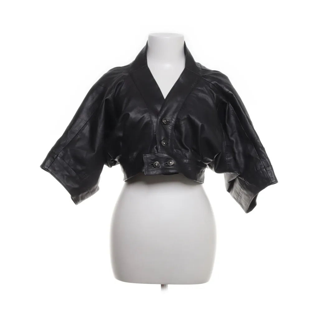 Image of In Front Leren jack (Preloved)