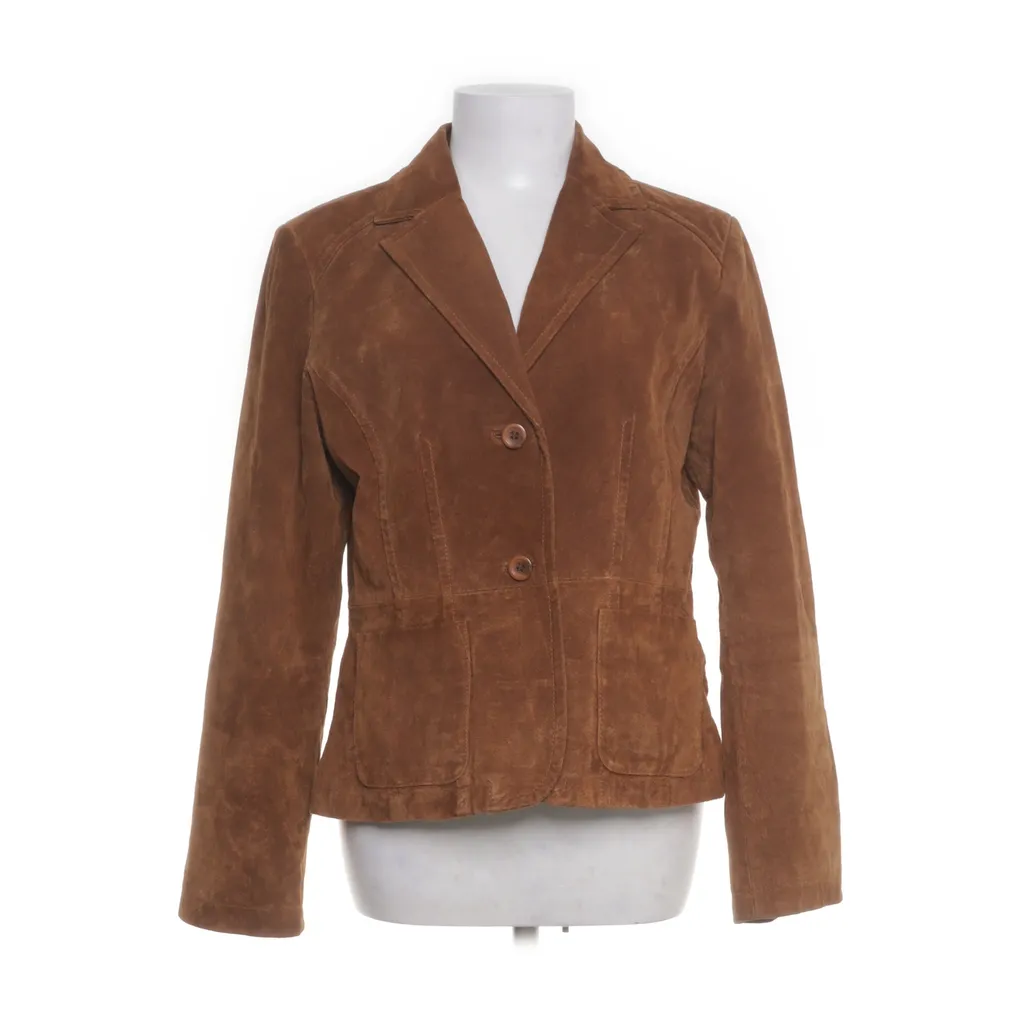 Image of Vivien Caron Leren blazer (Preloved)
