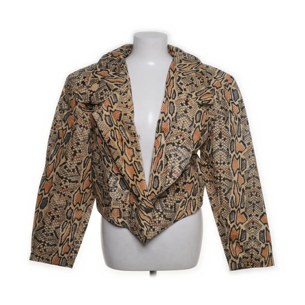 Image of Running Bear Leren blazer (Preloved)