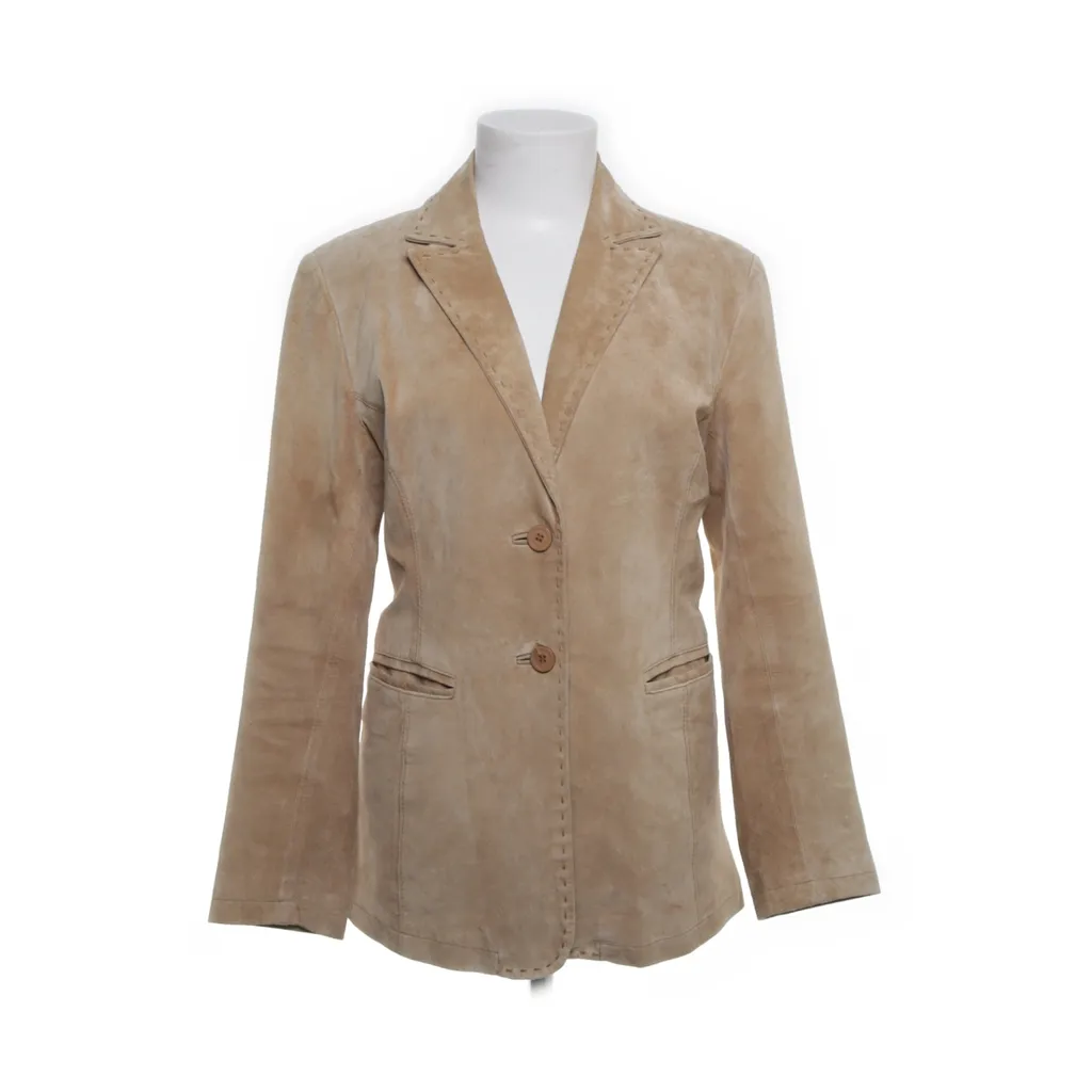Image of Laura Clement Leren blazer (Preloved)