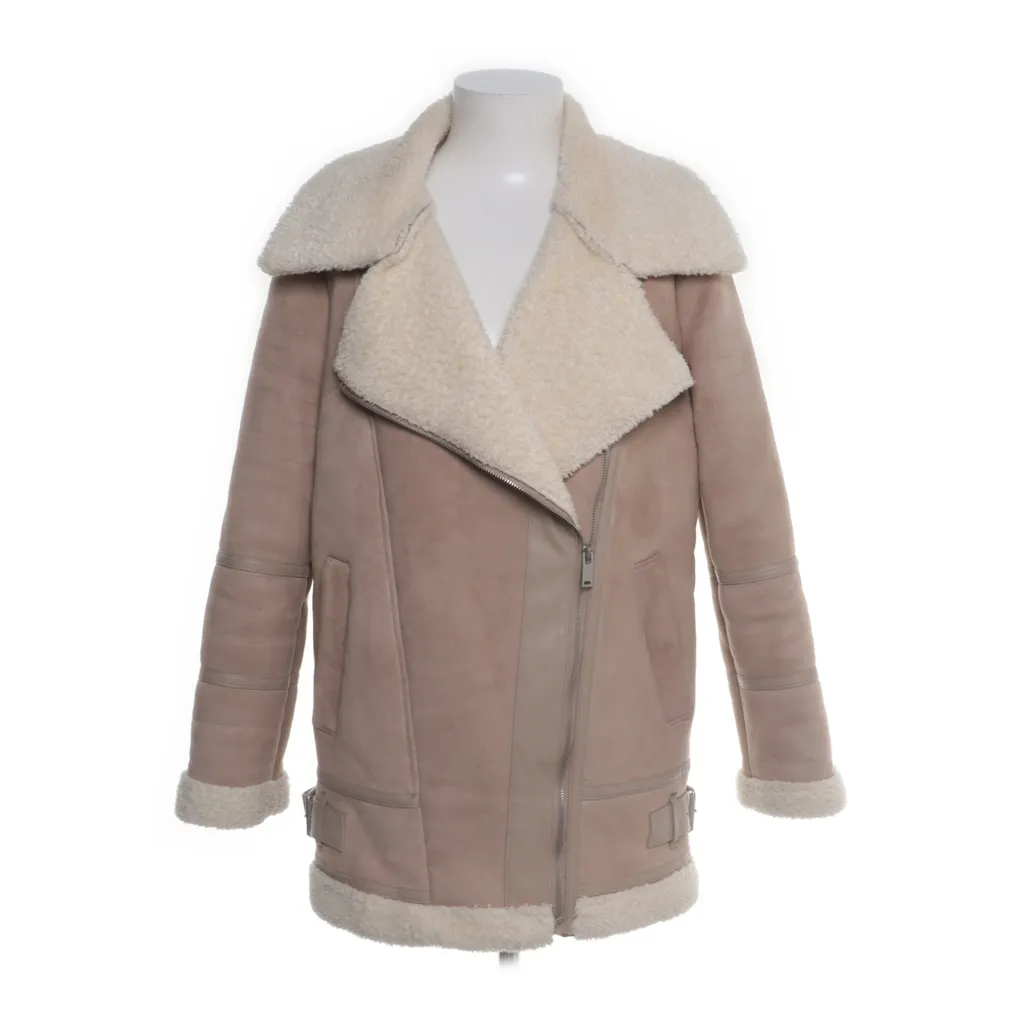 Image of Zara Basic Outerwear Shearling jas (Preloved)