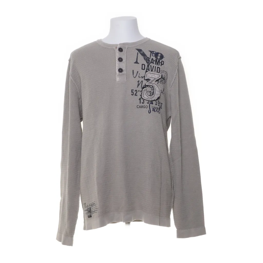 Image of Camp David Henley shirt (Preloved)