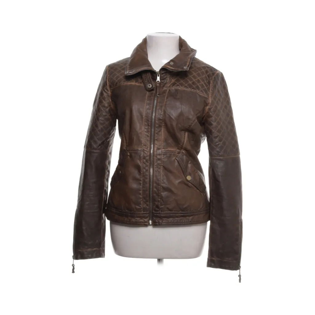 Image of Zara Trafaluc Leren jack (Preloved)