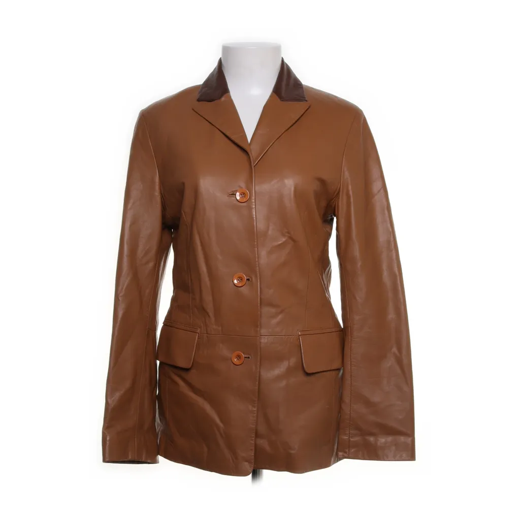 Image of Clan Leren blazer (Preloved)