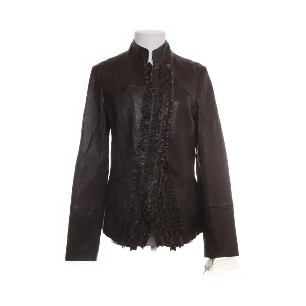 Image of René Lezard Leren jack (Preloved)