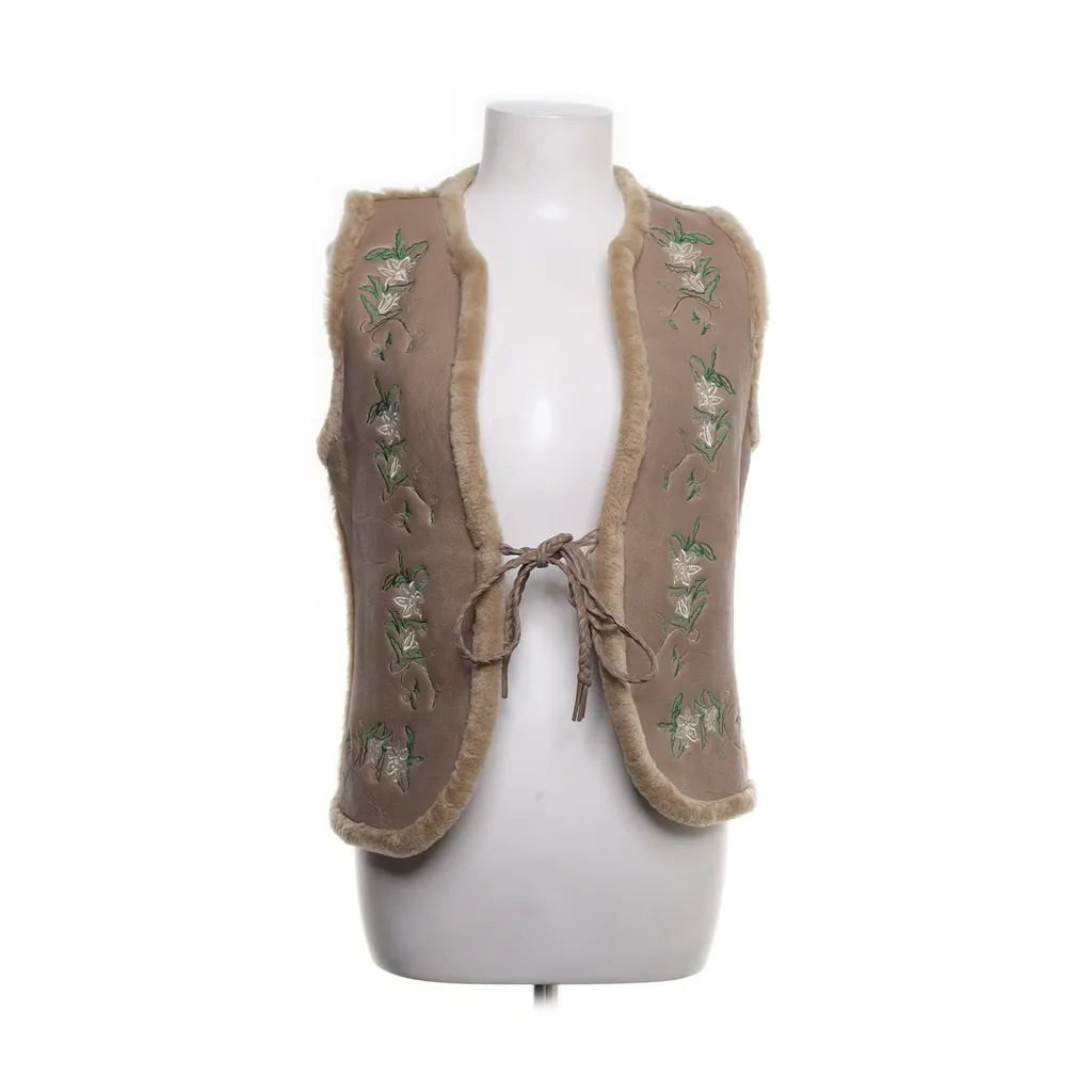 Image of Maje Leren vest (Preloved)