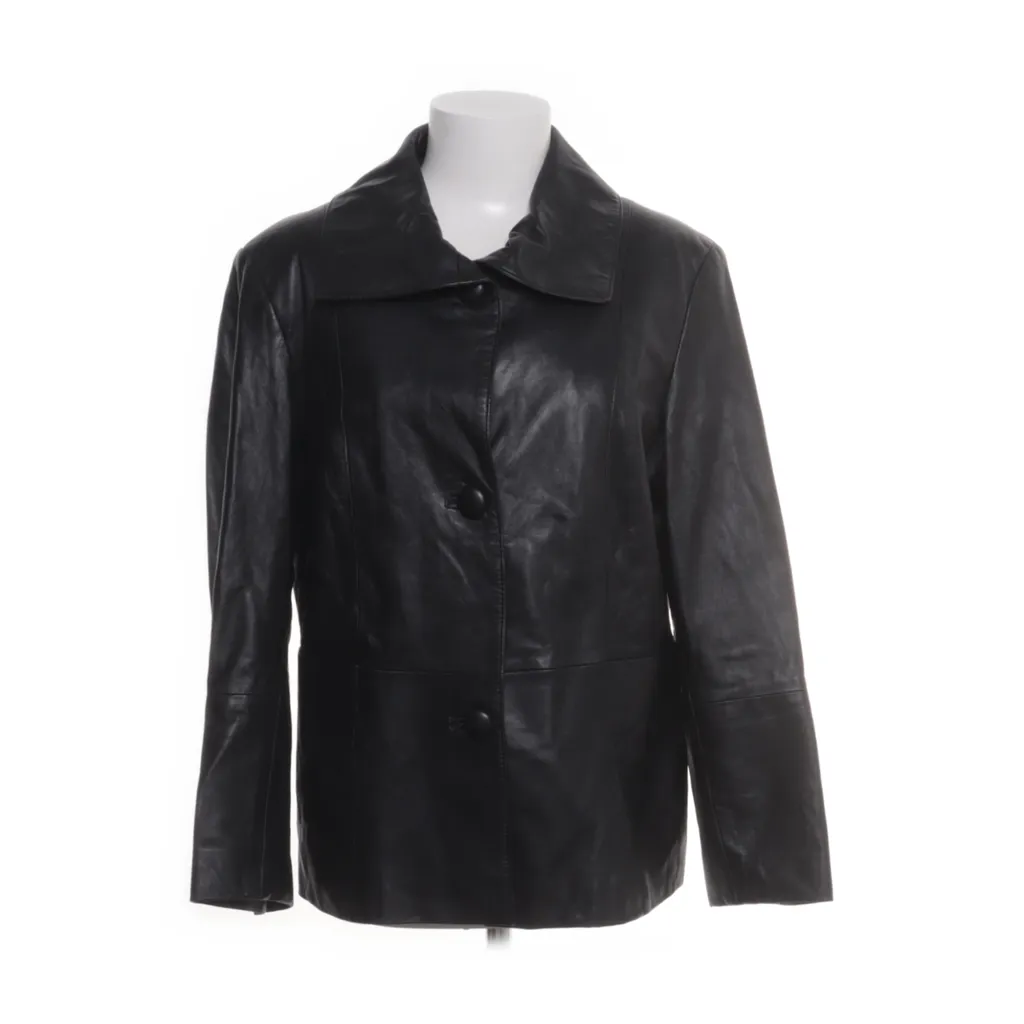 Image of Peter Hahn Leren blazer (Preloved)