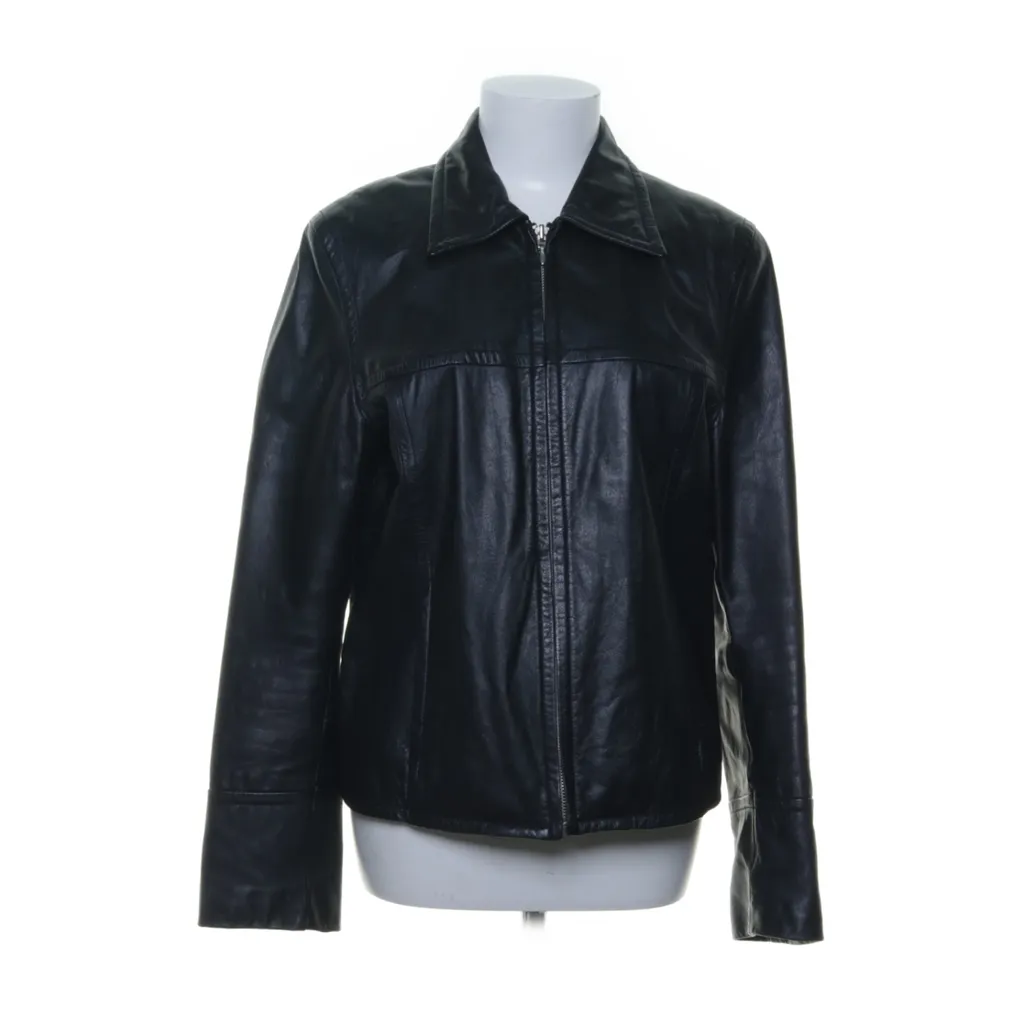 Image of Hennes Collection by H&M Leren jack (Preloved)