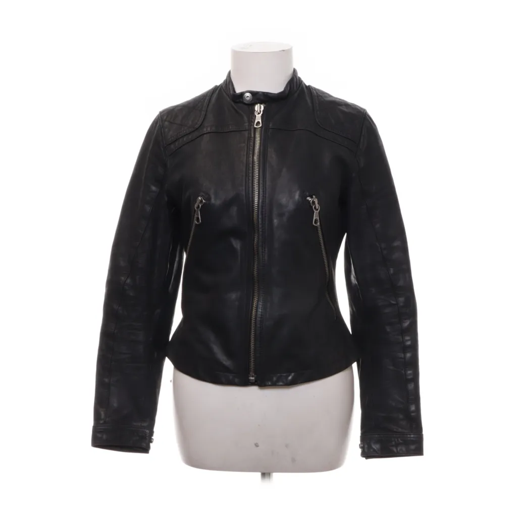 Image of J.Lindeberg Denim Leren jack (Preloved)