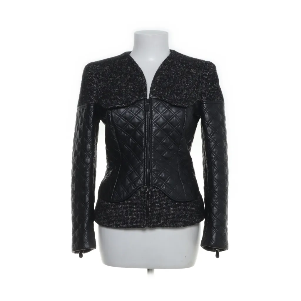 Image of Alexander McQueen Leren jack (Preloved)