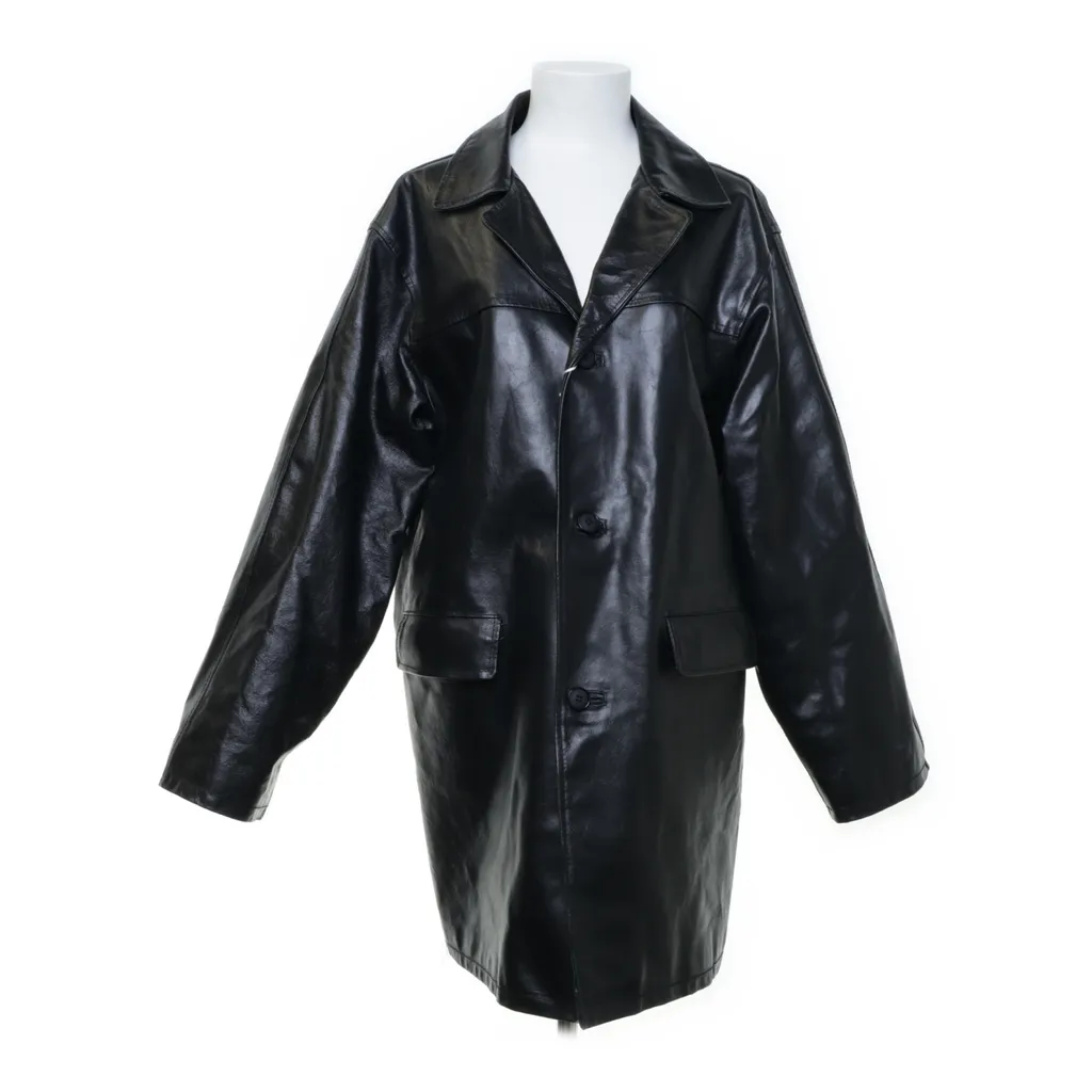 Image of Nyxny Leren jas (Preloved)