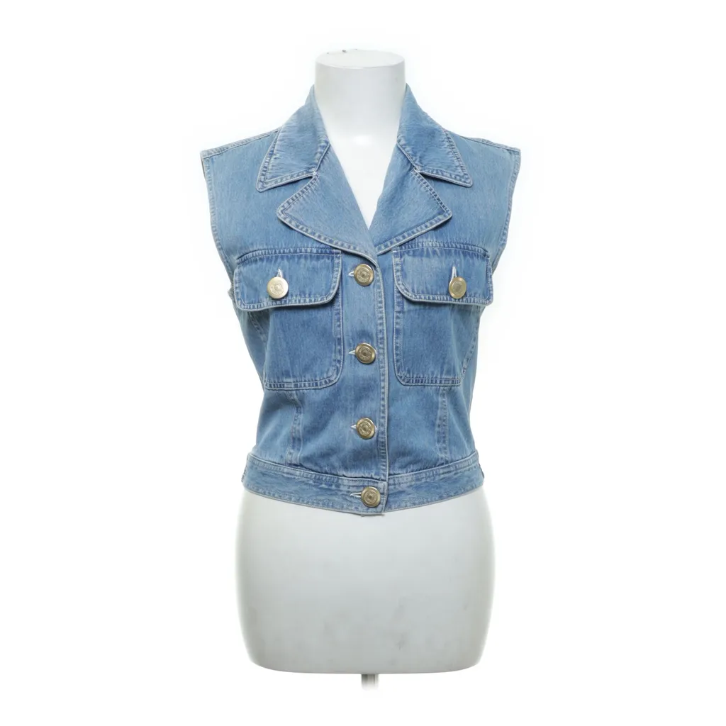 Image of Moschino Jeans Spijker gilet (Preloved)